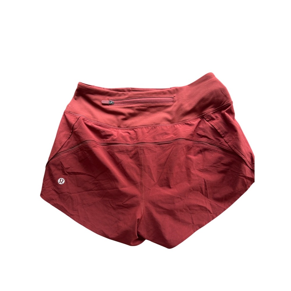 Lululemon Speed Up High-Rise Short 2.5 Mesh Vent Cayeene  XS NEW - Picture 3 of 5